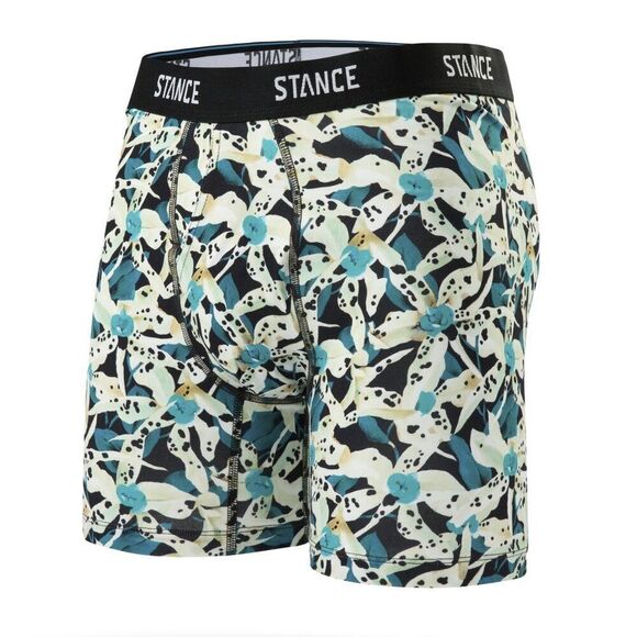 New Stance Boxer Brief Shorts Green/Blue Surf Tubeular S (30"-32") Poly Blend - Picture 1 of 11